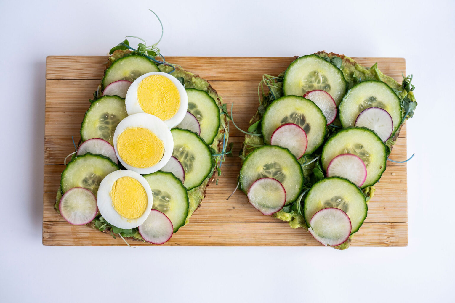 Organic toasts.